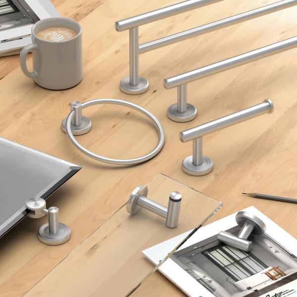 48 inch Satin Nickel Grab Bar L454