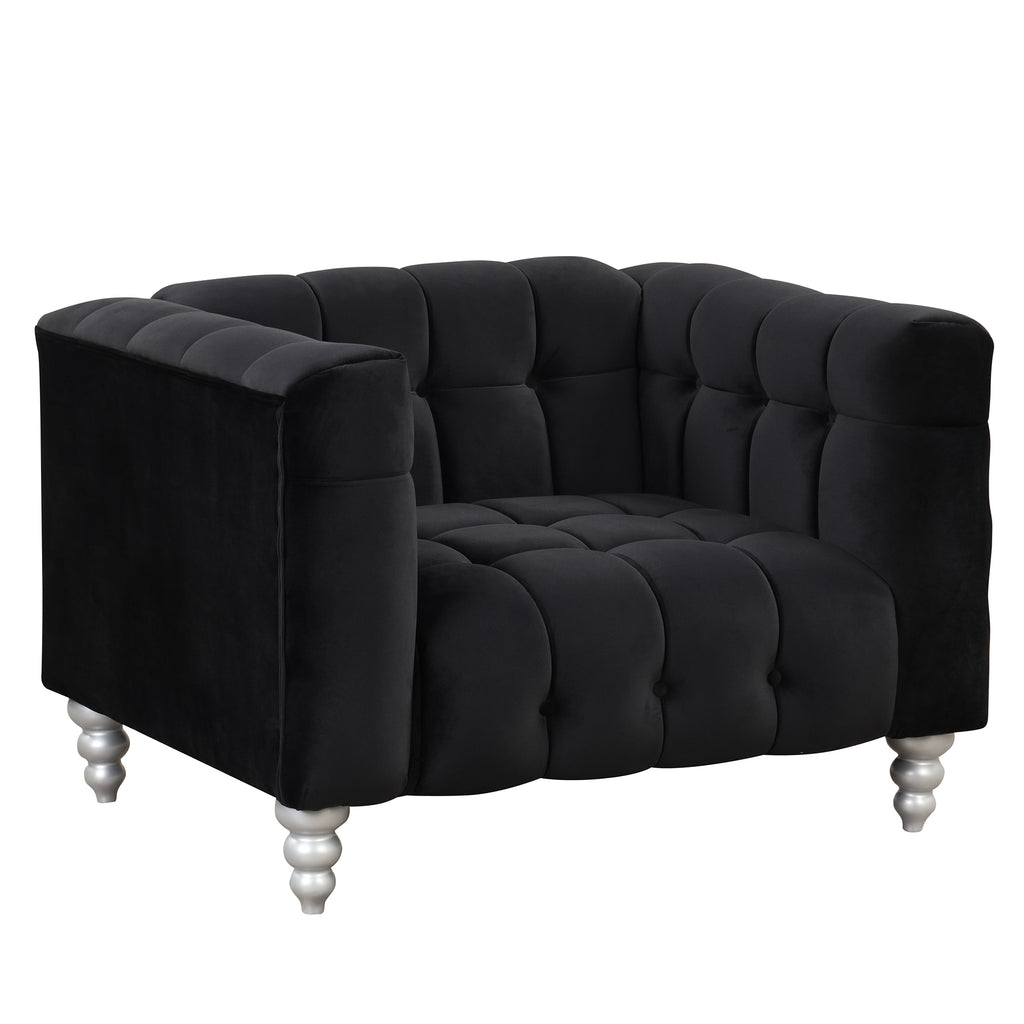 Modern Sofa with Solid Wood Legs H2784