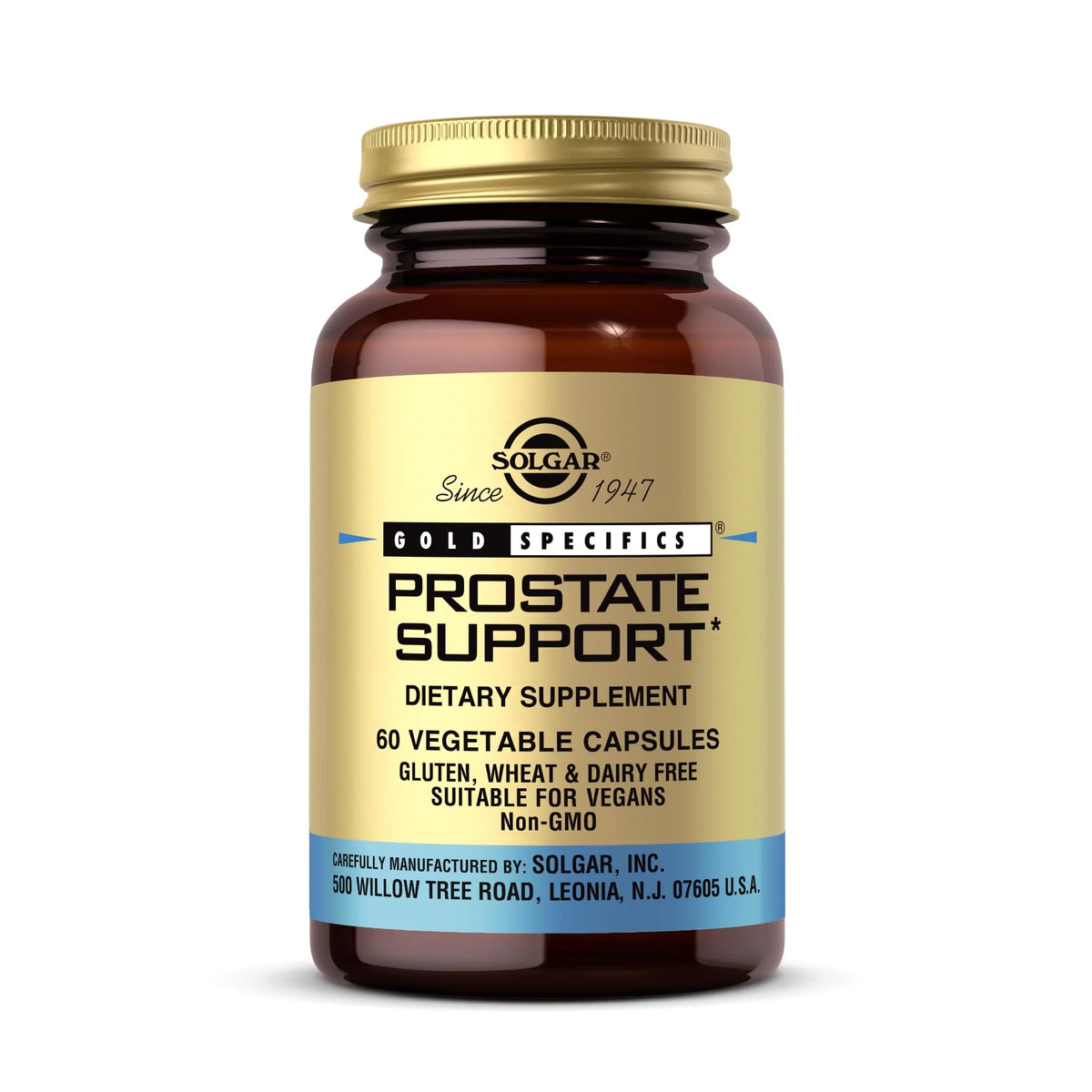 Prostate Support 60 Vegetable Capsules Non-GMO Vegan Gluten Free A8208