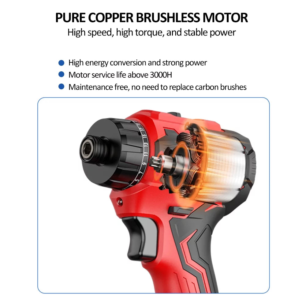 Electric Screwdriver 21V Brushless Y77763