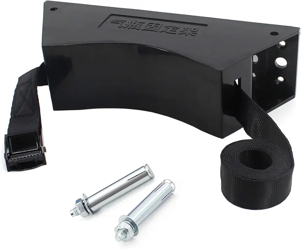 Lightweight Wall Mount Oxygen Tank Holder with Screws, 3pcs W2637