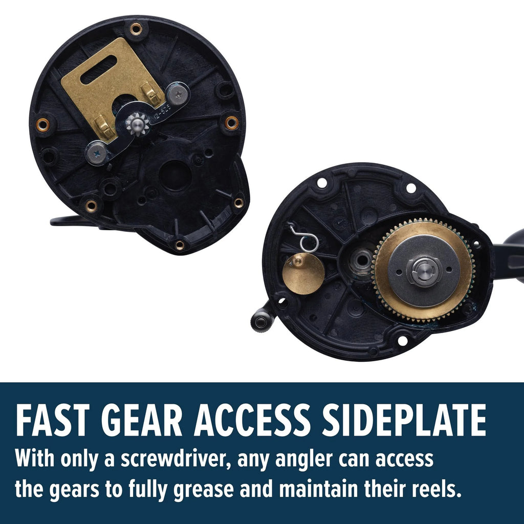 Squall II Level Wind Conventional Reel, Size 30, Left-Hand V620779