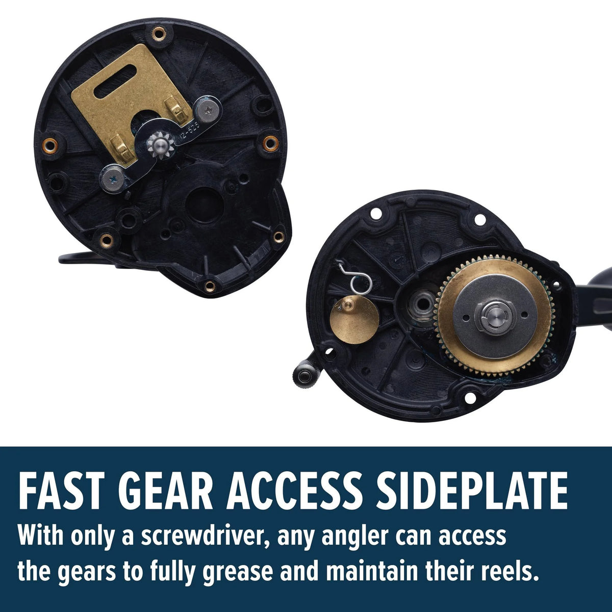 Squall II Level Wind Conventional Reel, Size 30, Left-Hand V620779