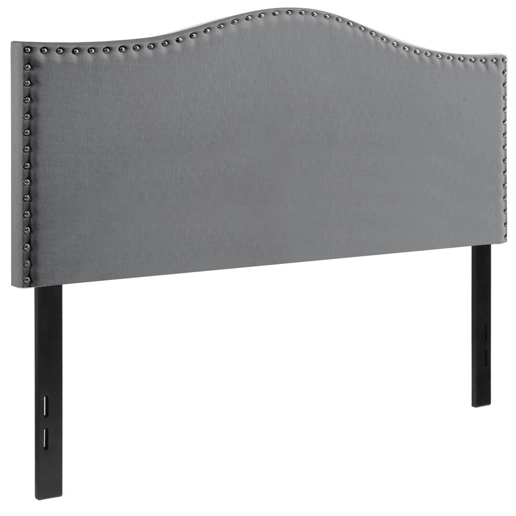 Upholstered Headboard, Full, Gray S71722