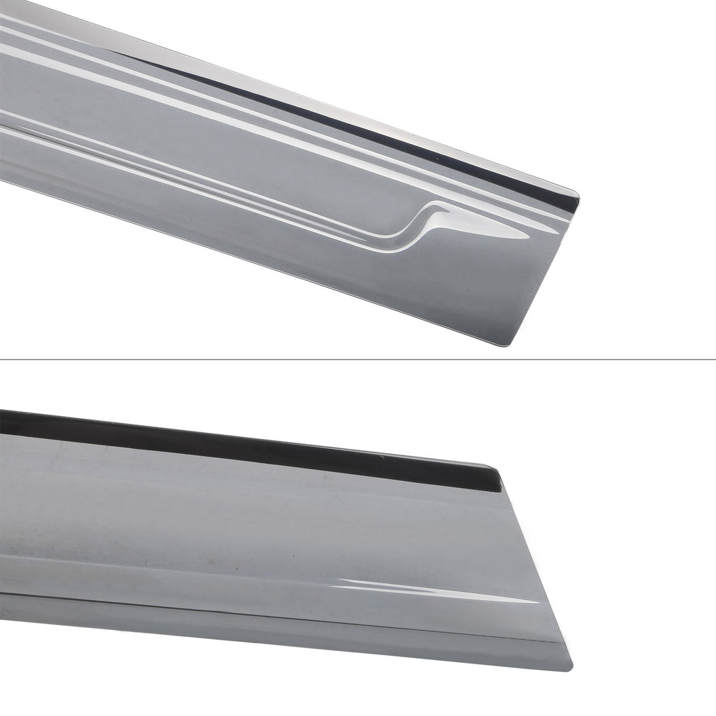 Black Acrylic Window Visors 4PCS H884334