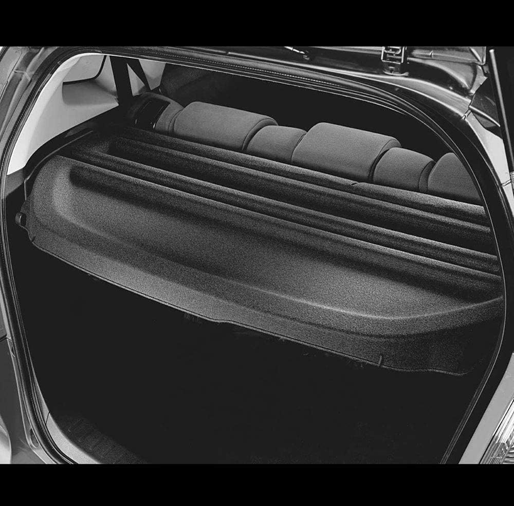 Black Rear Trunk Cover for Honda Fit W953055