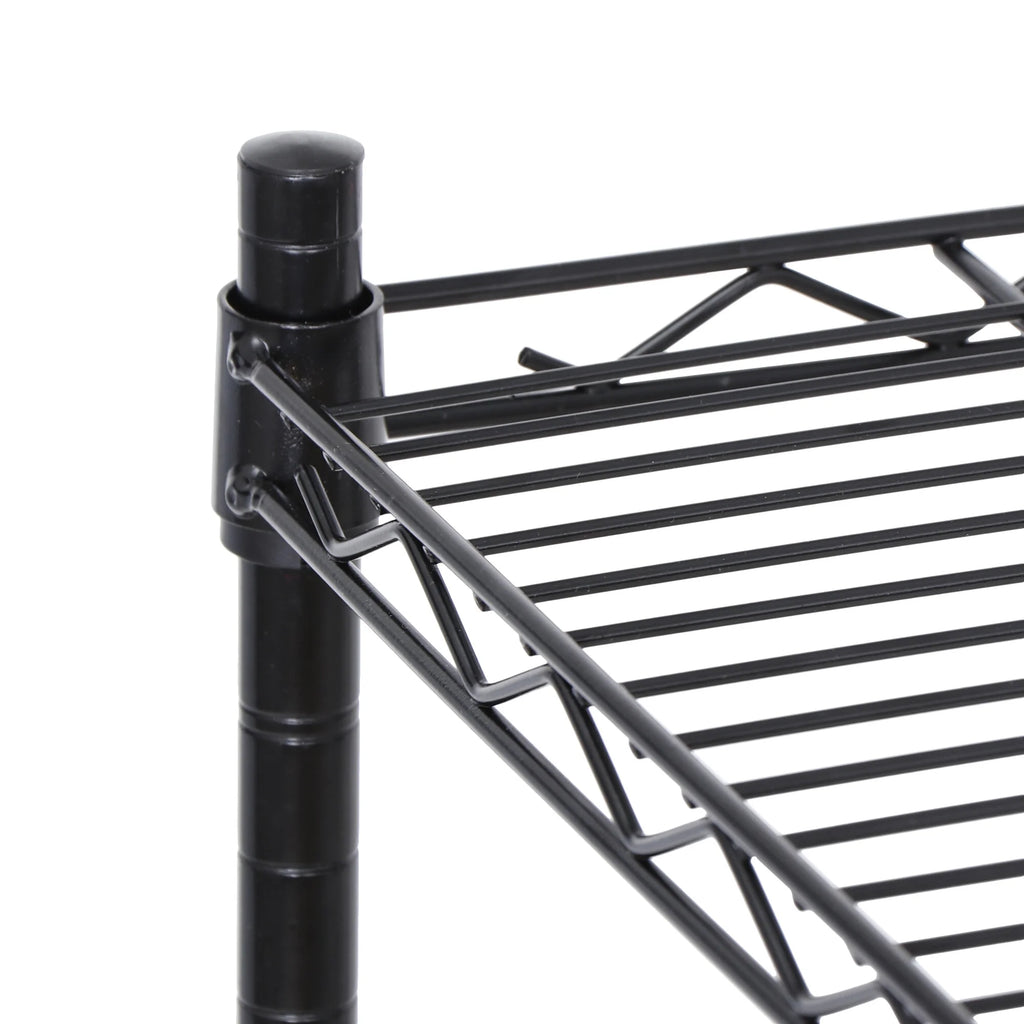 Rolling Kitchen Cart Black Z151