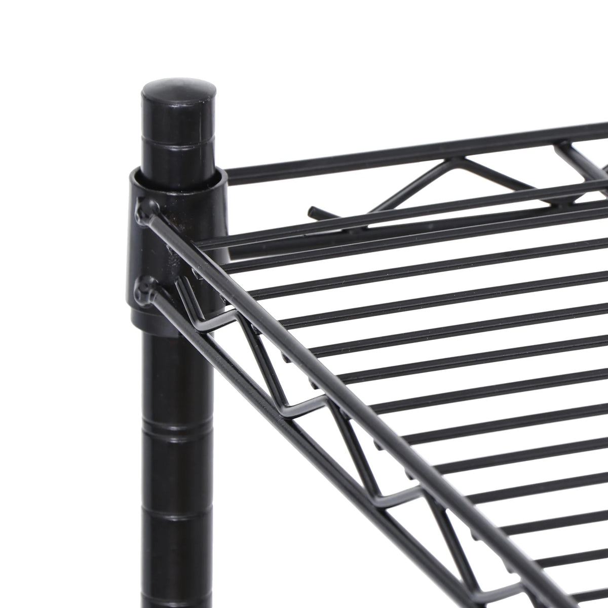 Rolling Kitchen Cart Black Z151
