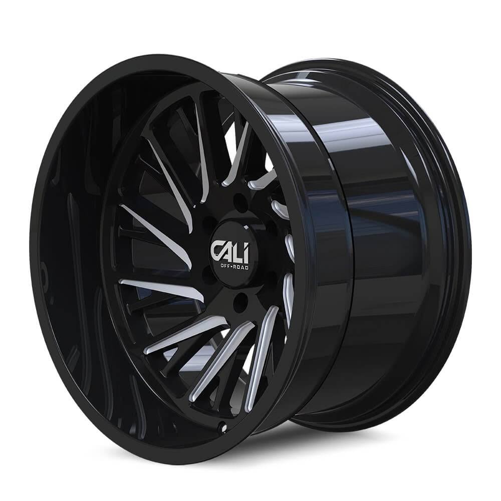 20x12 8x170 Black Milled Wheel H299955