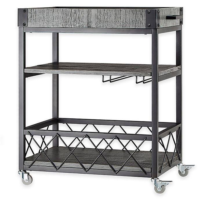 Grey Bar Cart F9192