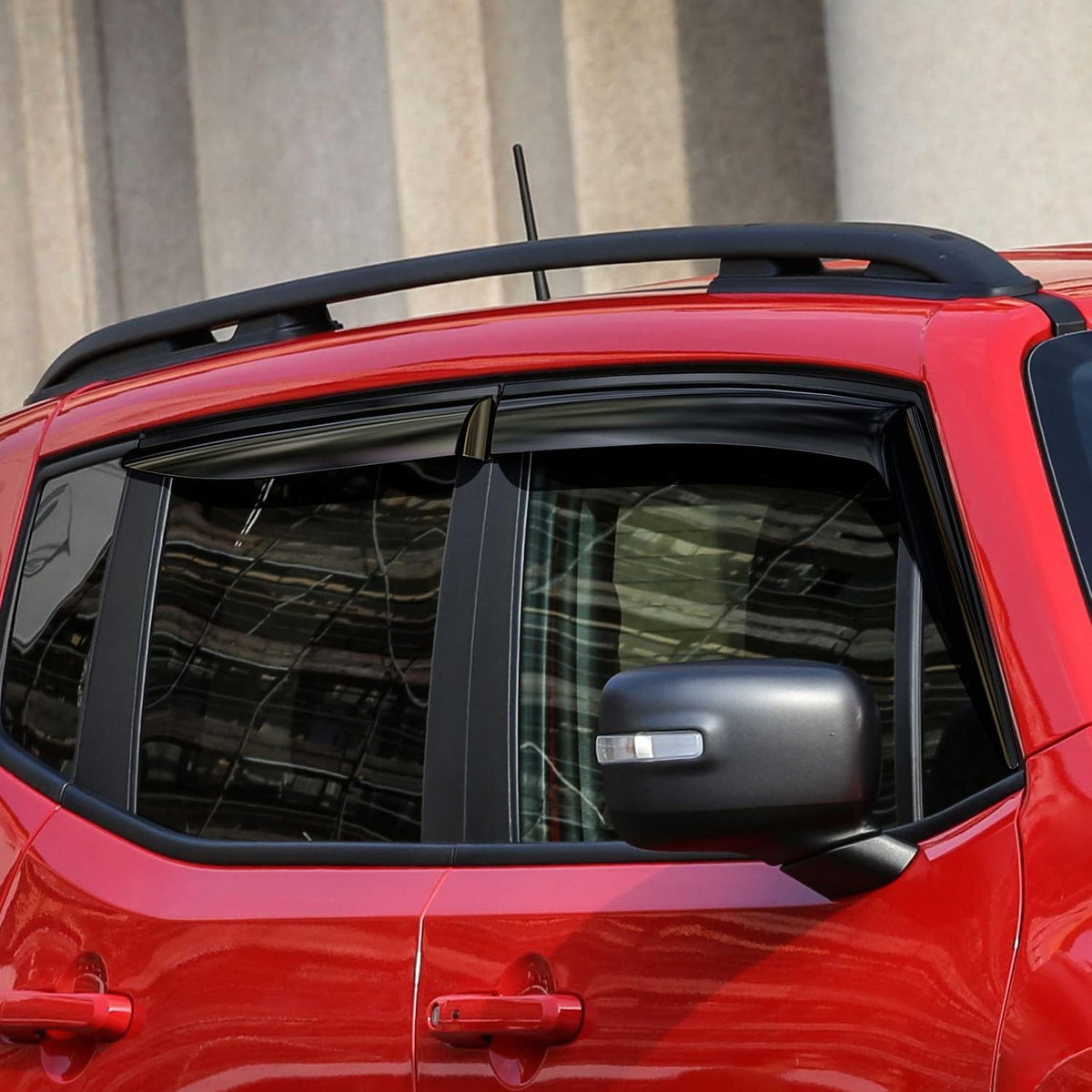 4 Pieces Rain Guards for Jeep Renegade K5560
