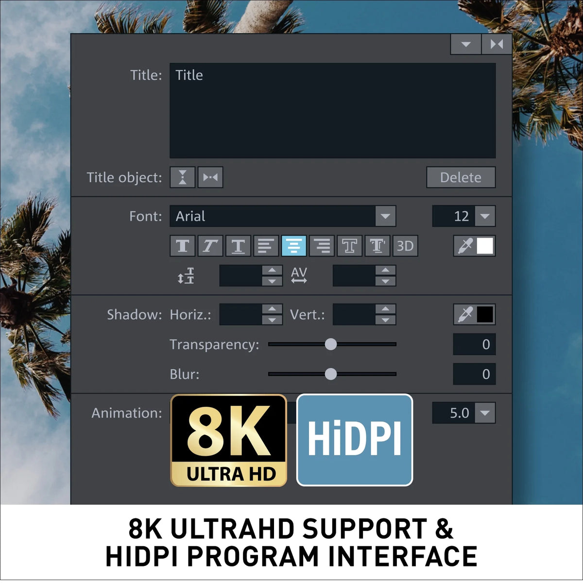 Video editing software for Windows 10/11 PC D5290