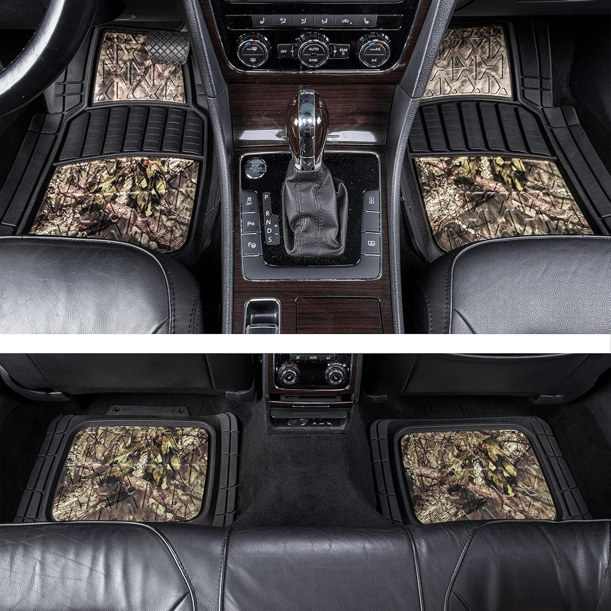 4 Pcs Camo Floor Mats R333