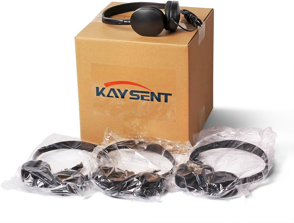50 Packs Multi Color Student Headphones for School K160
