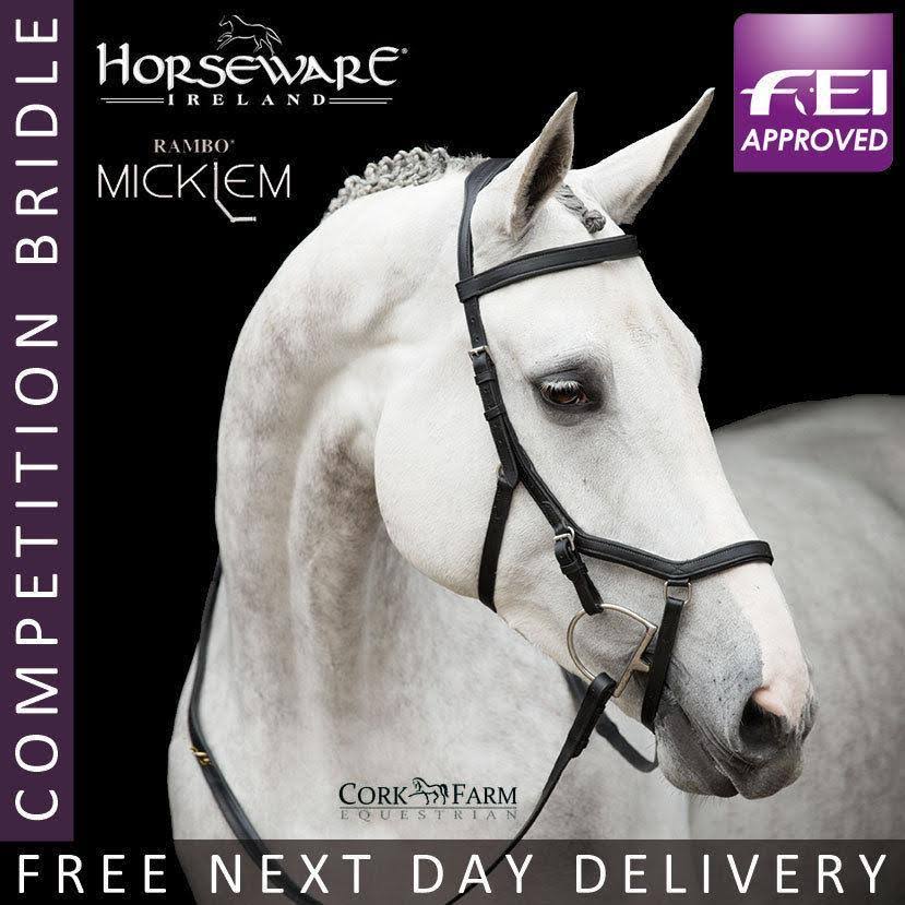 Brown Competition Bridle N590