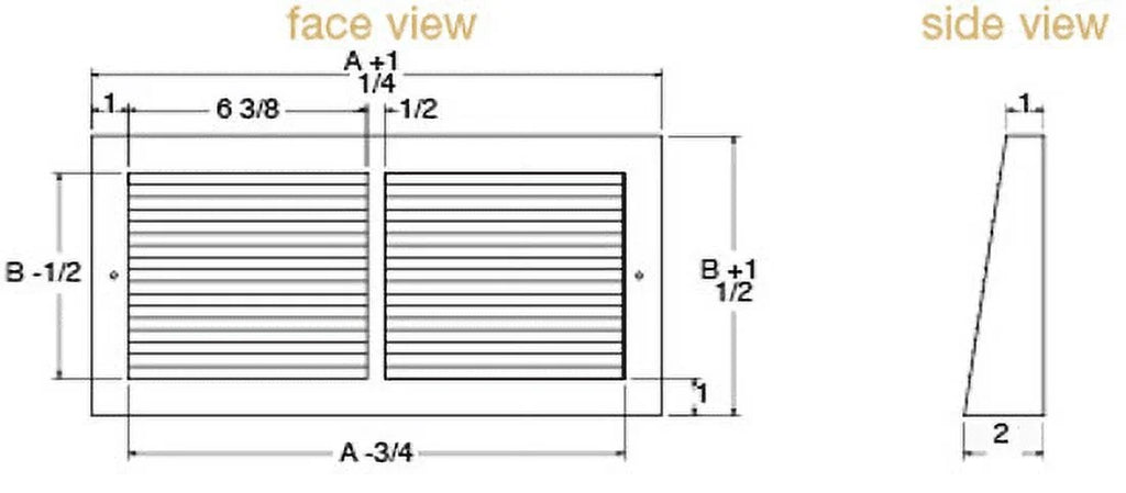 Imperial White Steel Triangular Baseboard Grill Y83056