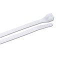 White Nylon Cable Ties, 11-In., 100-Pk. J287