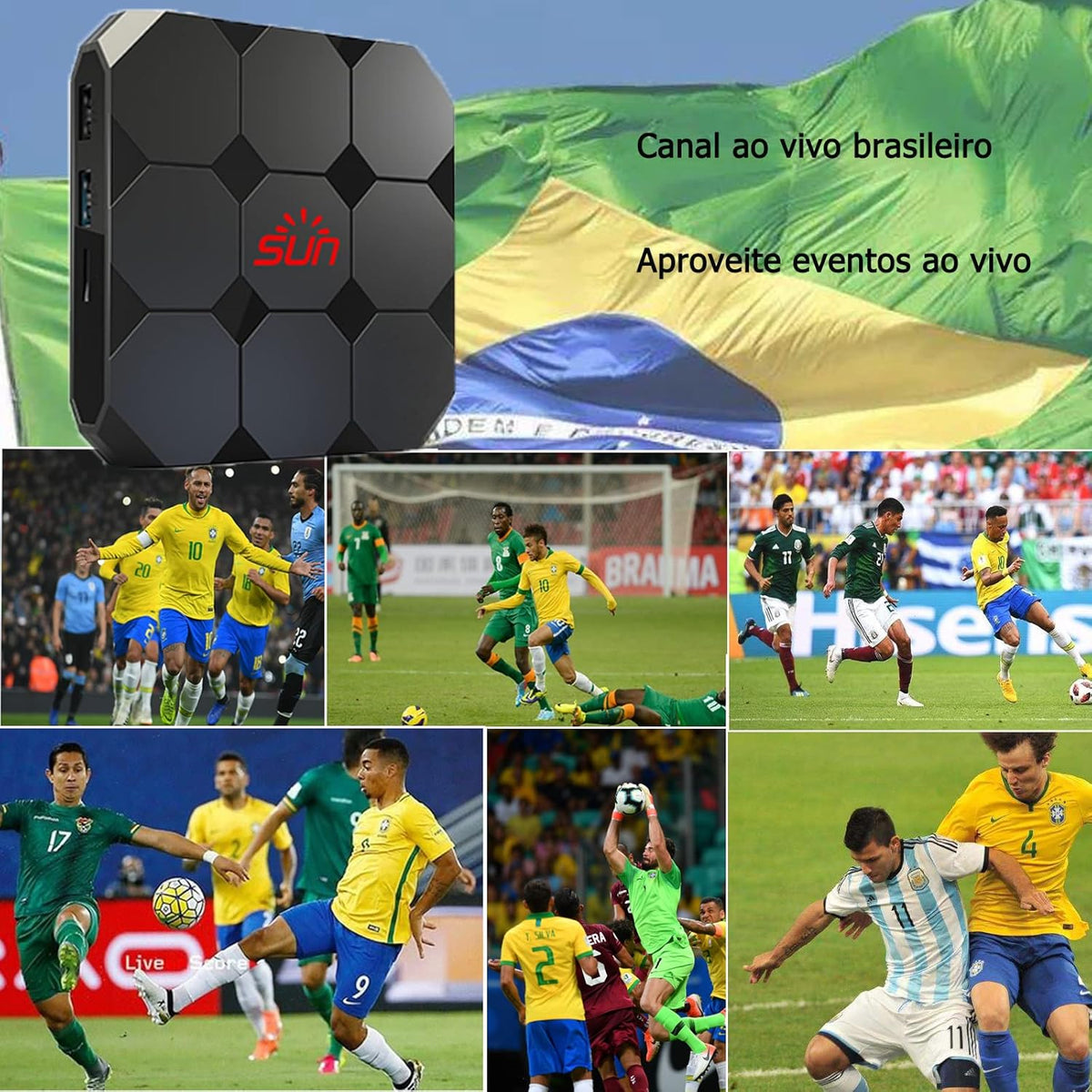 IPTV Box with Bluetooth Dual-Band WiFi M271095