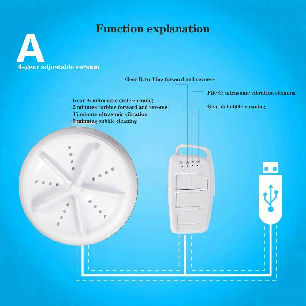 Portable Mini Washing Machine U7350