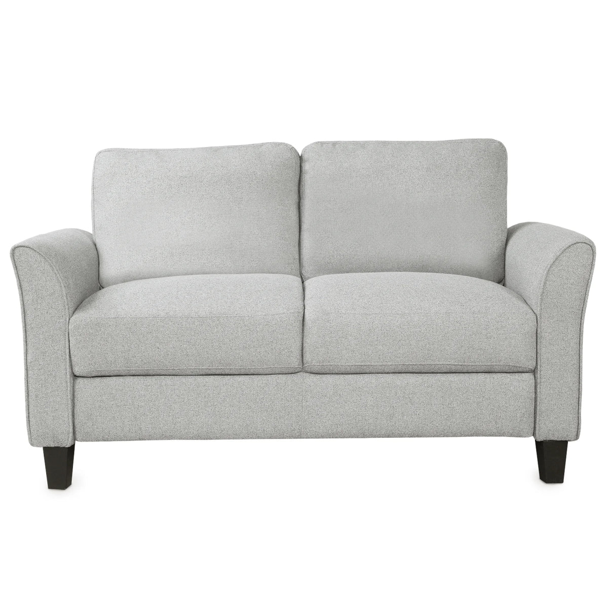 Light Gray Armrest Sofa Loveseat Chair 3-Seat Sofa F522