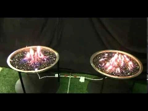 18x22 Round Stainless Steel Fire Pit Burner S8120
