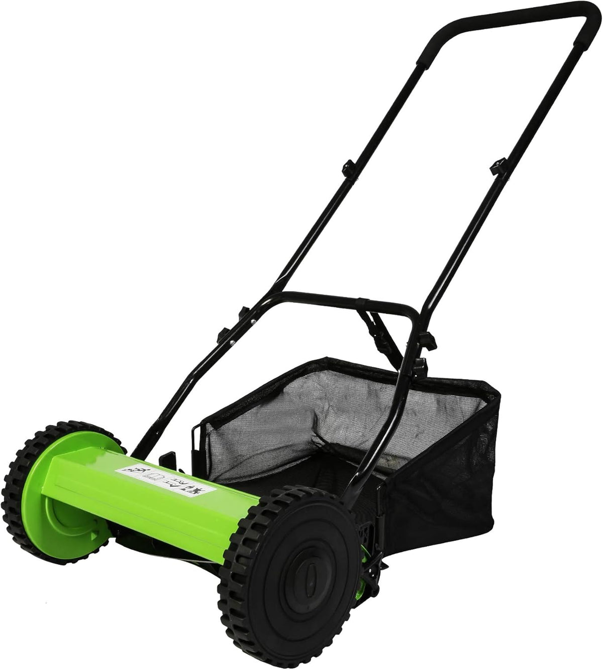 16-Inch Manual Reel Lawn Mower with Detachable Grass Catcher J91467