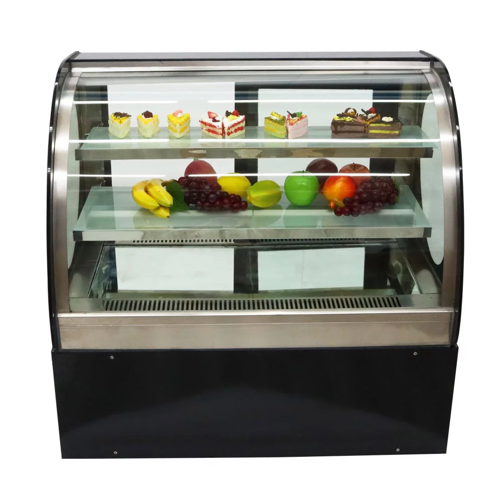 35" Curved Refrigerated Cake Display Cabinet S1320