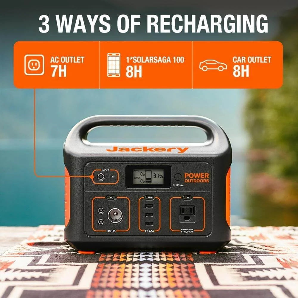 Portable Power Station 550 Wh Lithium-ion Battery 500W Output M5140