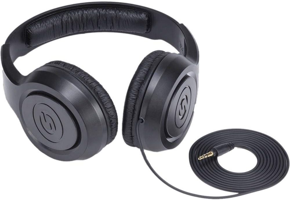 USB-C Audio Interface with Over-Ear Stereo Headphones and XLR Mic Cable V26900