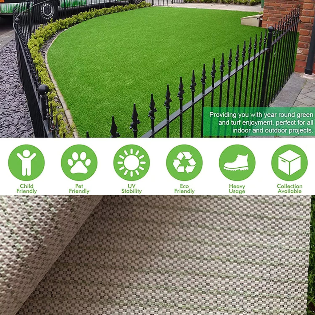 Artificial Grass Turf Rug 2.2ft x 4ft S739302