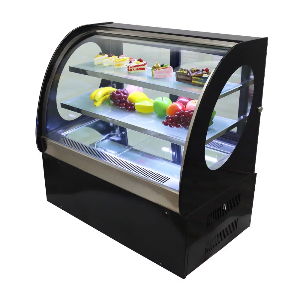 35" Curved Refrigerated Cake Display Cabinet S1320