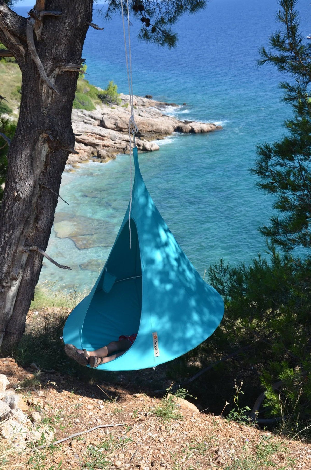 Turquoise Single Hammock O467
