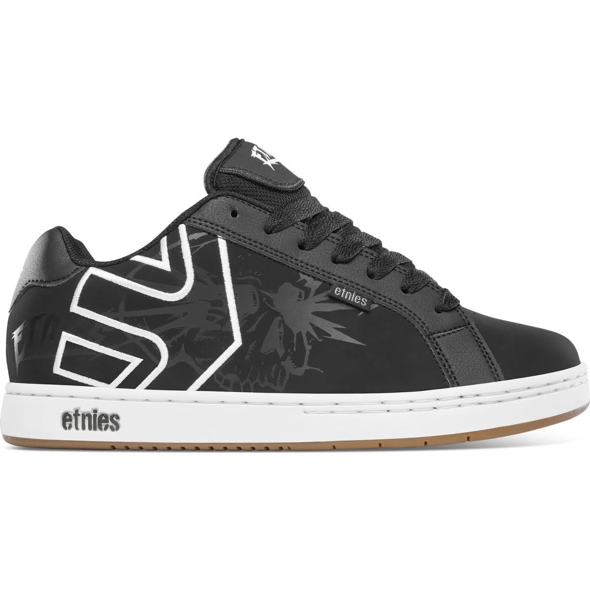 Black Skulls Shoes Q3530