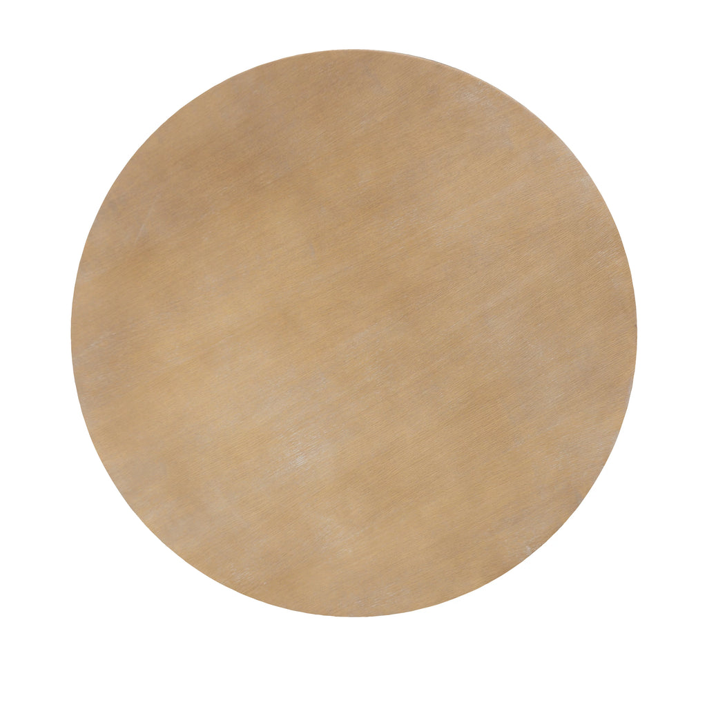 42" Round Rustic Dining Table with Turned Legs W2383