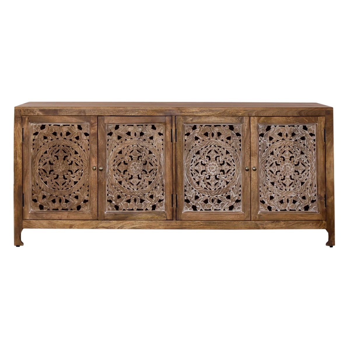 Multi 74 Inch 4 Door TV Stand U164225