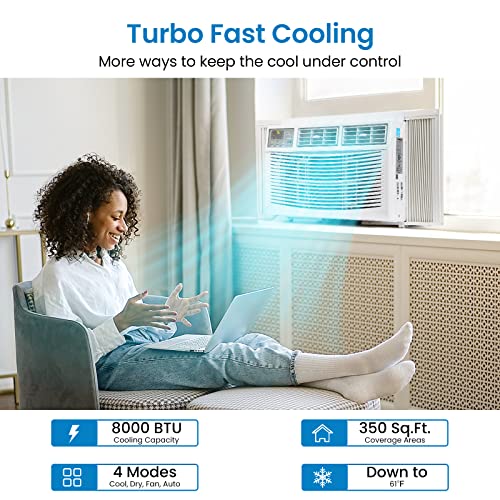 Fast Cooling AC Unit with Remote App Control R238426