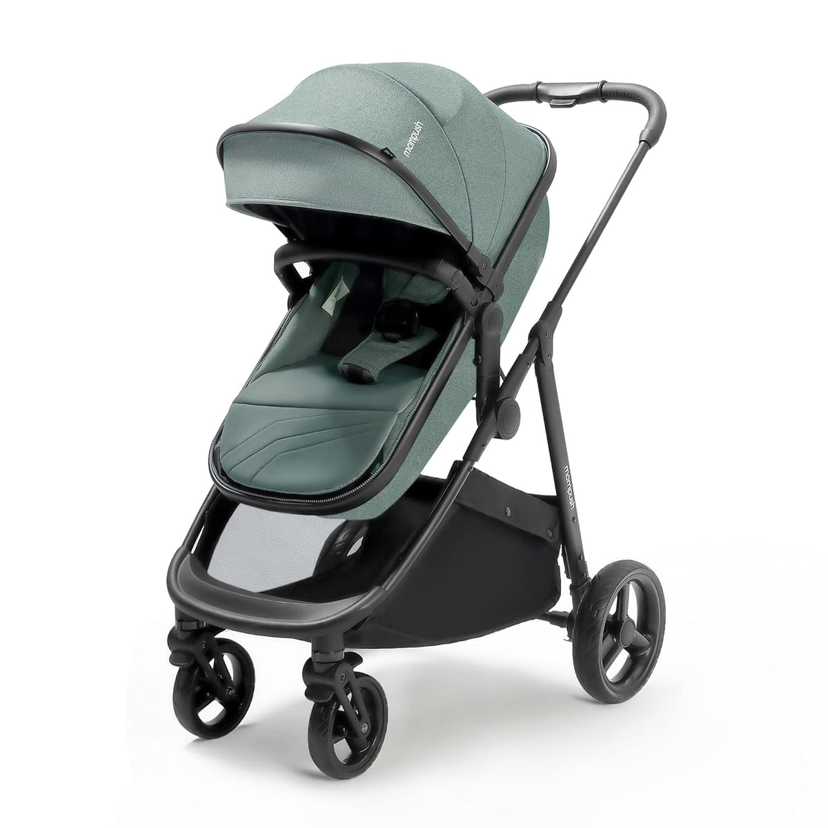 Baby Stroller with Bassinet Mode, Reversible Seat, Foot Cover and Rain Cover Z28548