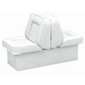 White Bucket Style Back to Back Lounge Seat O869