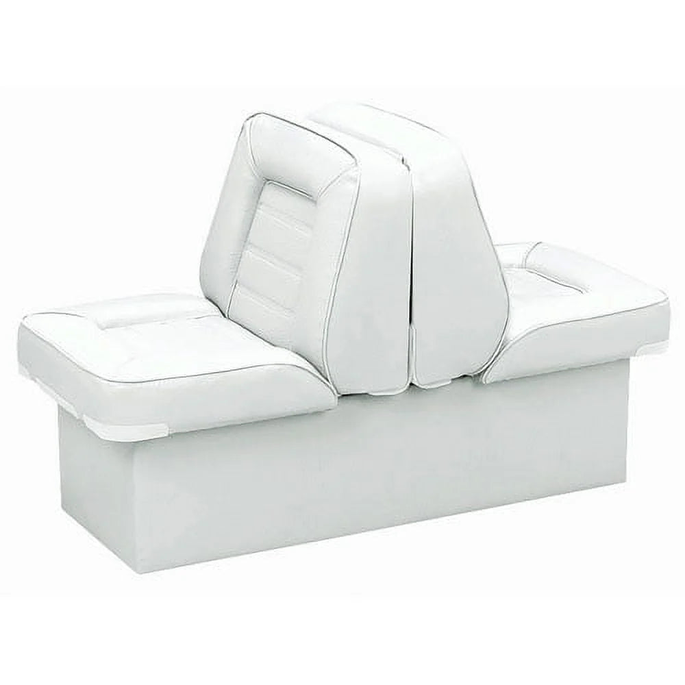 White Bucket Style Back to Back Lounge Seat O869
