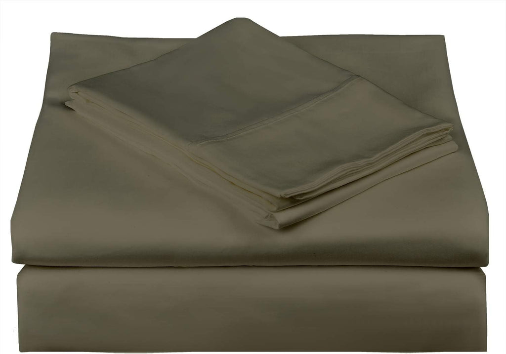 4pc California King Dark Grey 100% Cotton Deep Pocket Sheet Set G874