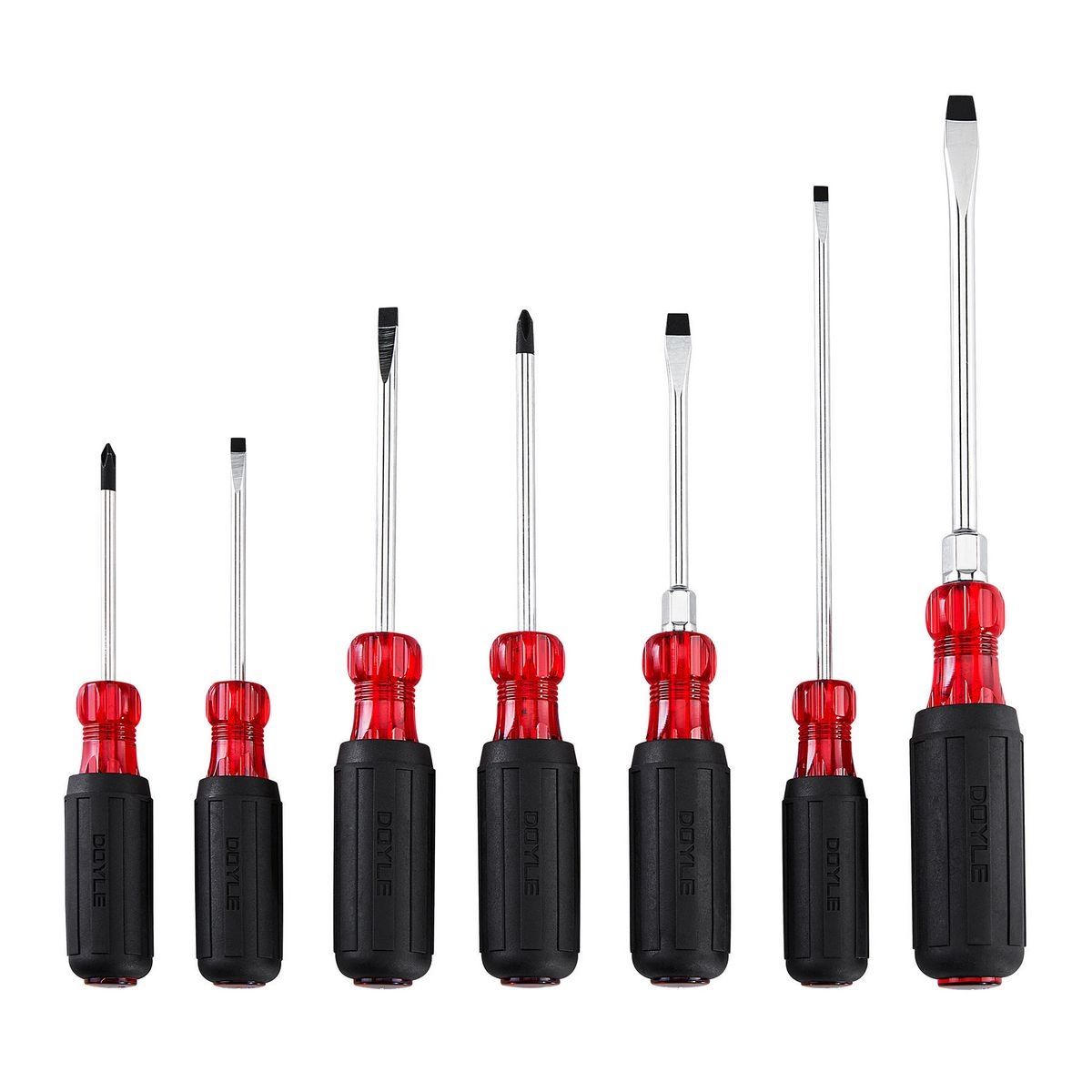 7 Piece Cushion Grip Screwdriver Set Y26095