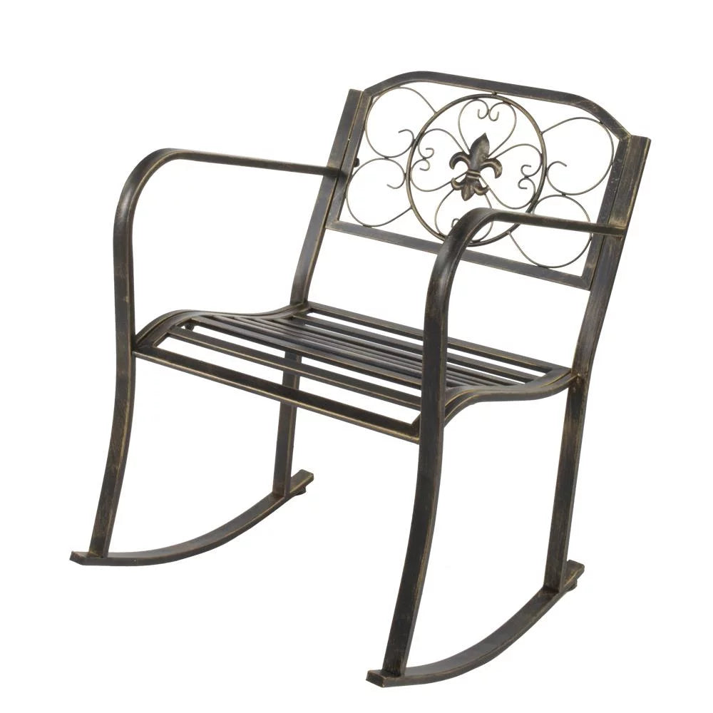 Metal Manual Rocking Chair R321975
