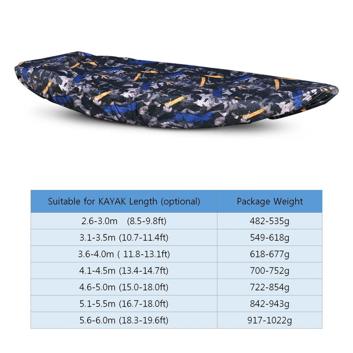 Kayak Canoe Boat Cover R1072