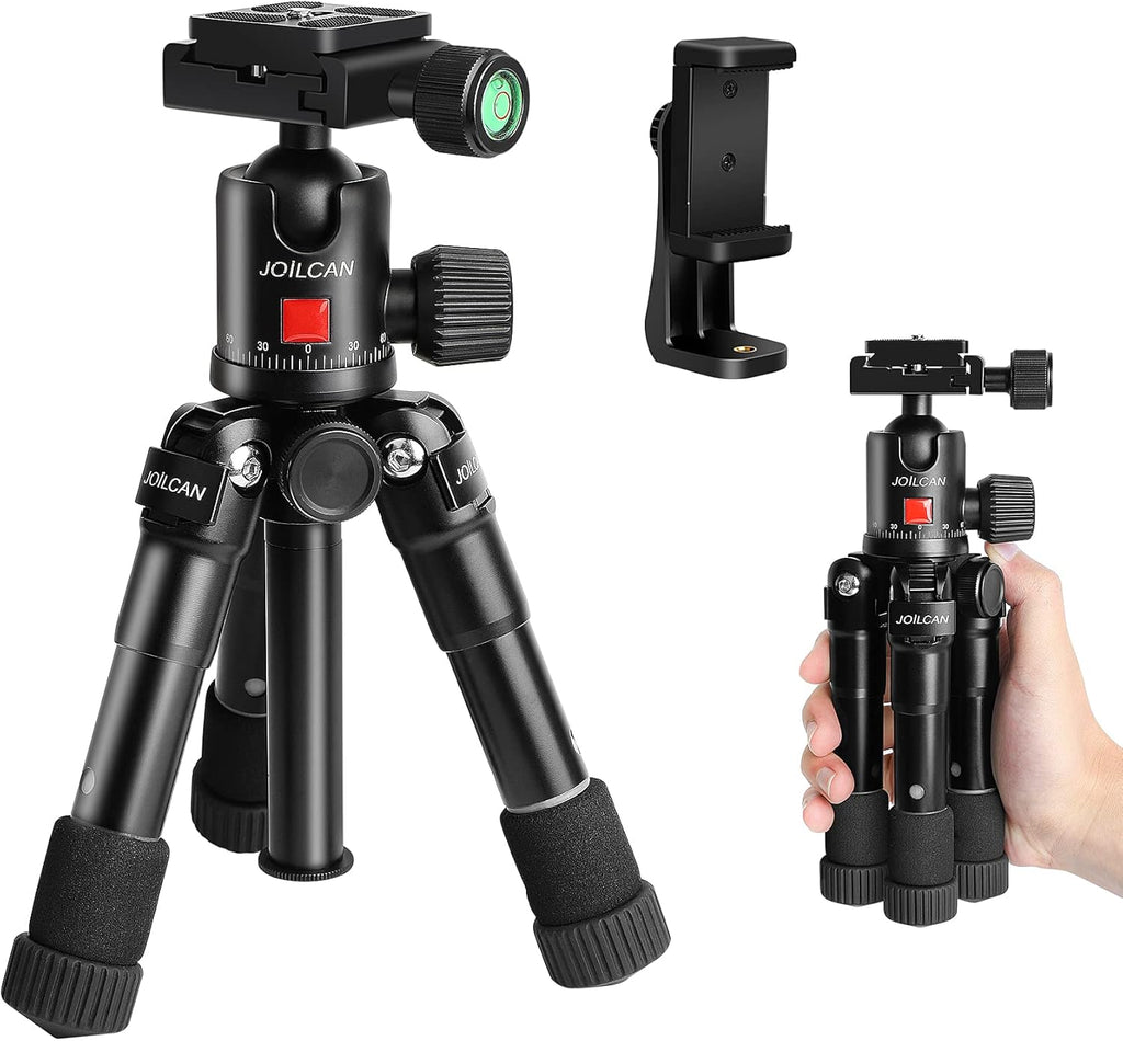 Black Pack of 2 Tabletop Tripod with 360 Degree Ball Head S2180