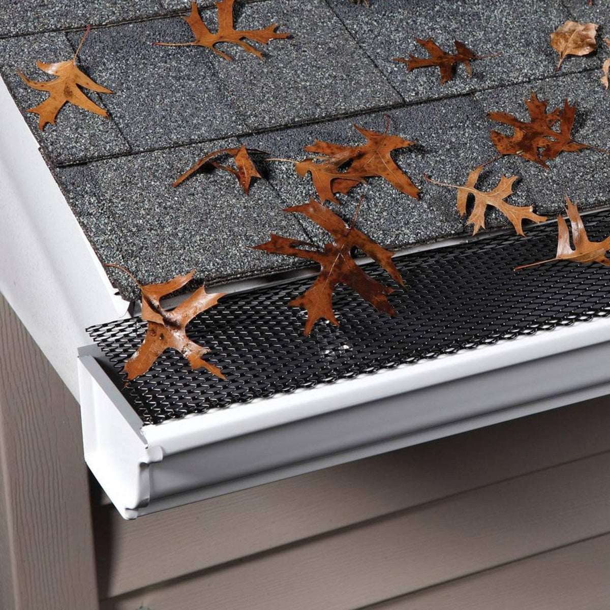 Black Lock-In Gutter Guard I366226