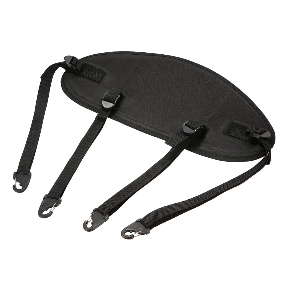 Black Adjustable Kayak Seat Backrest with Back Pad T569