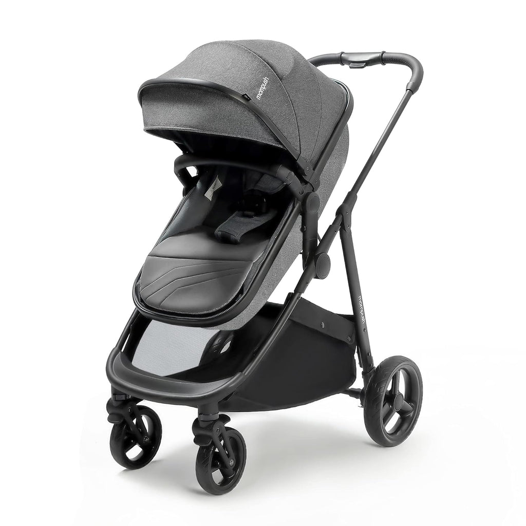 Baby Stroller with Bassinet Mode, Reversible Seat, Foot Cover and Rain Cover Z28548