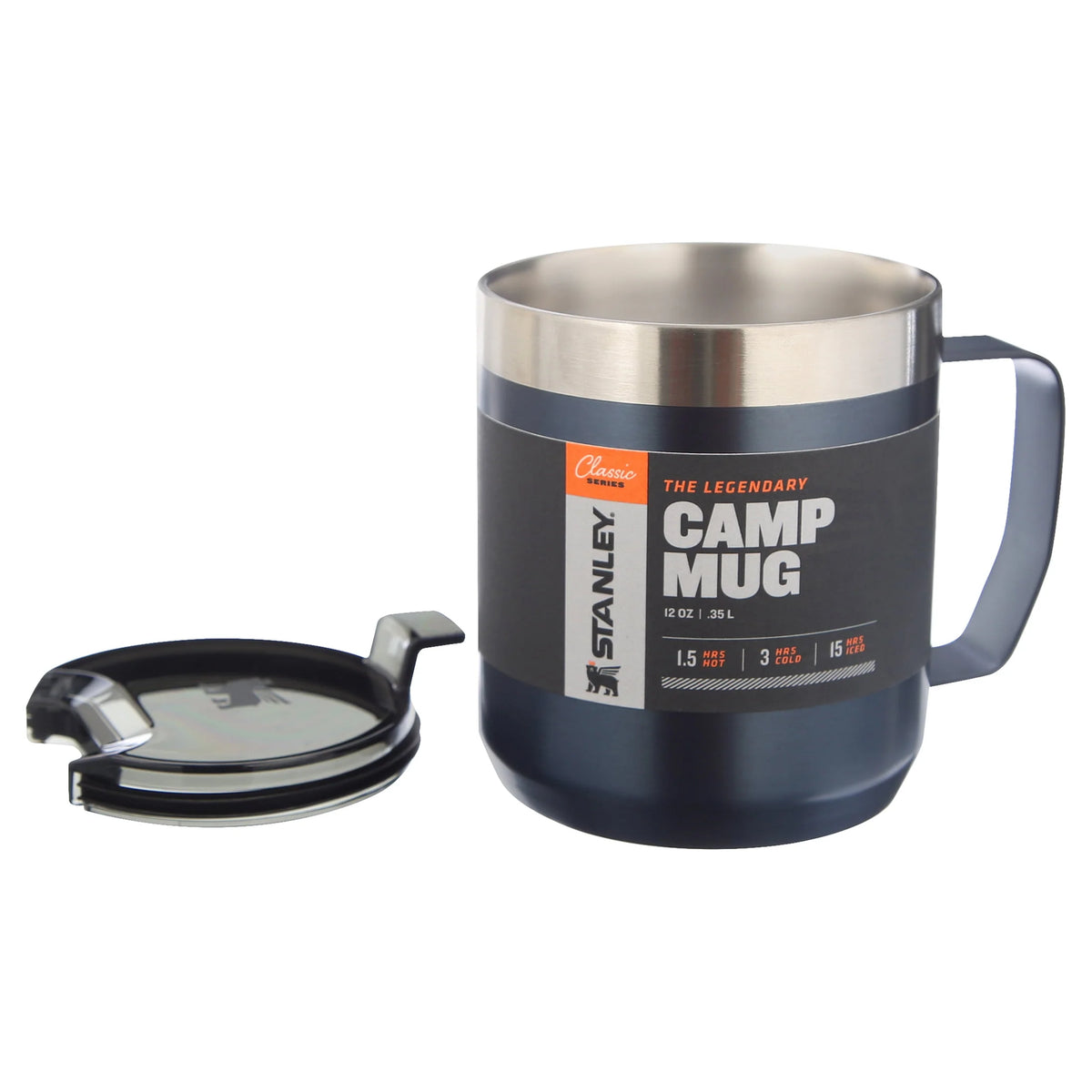 12 oz Steel Camp Mug Q380
