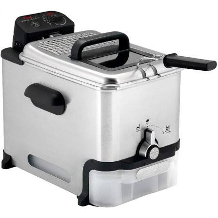 Stainless Steel Deep Fryer with Basket, 2.6-Pound B3535