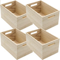 Unfinished Wood Crates 4-Pack I49681